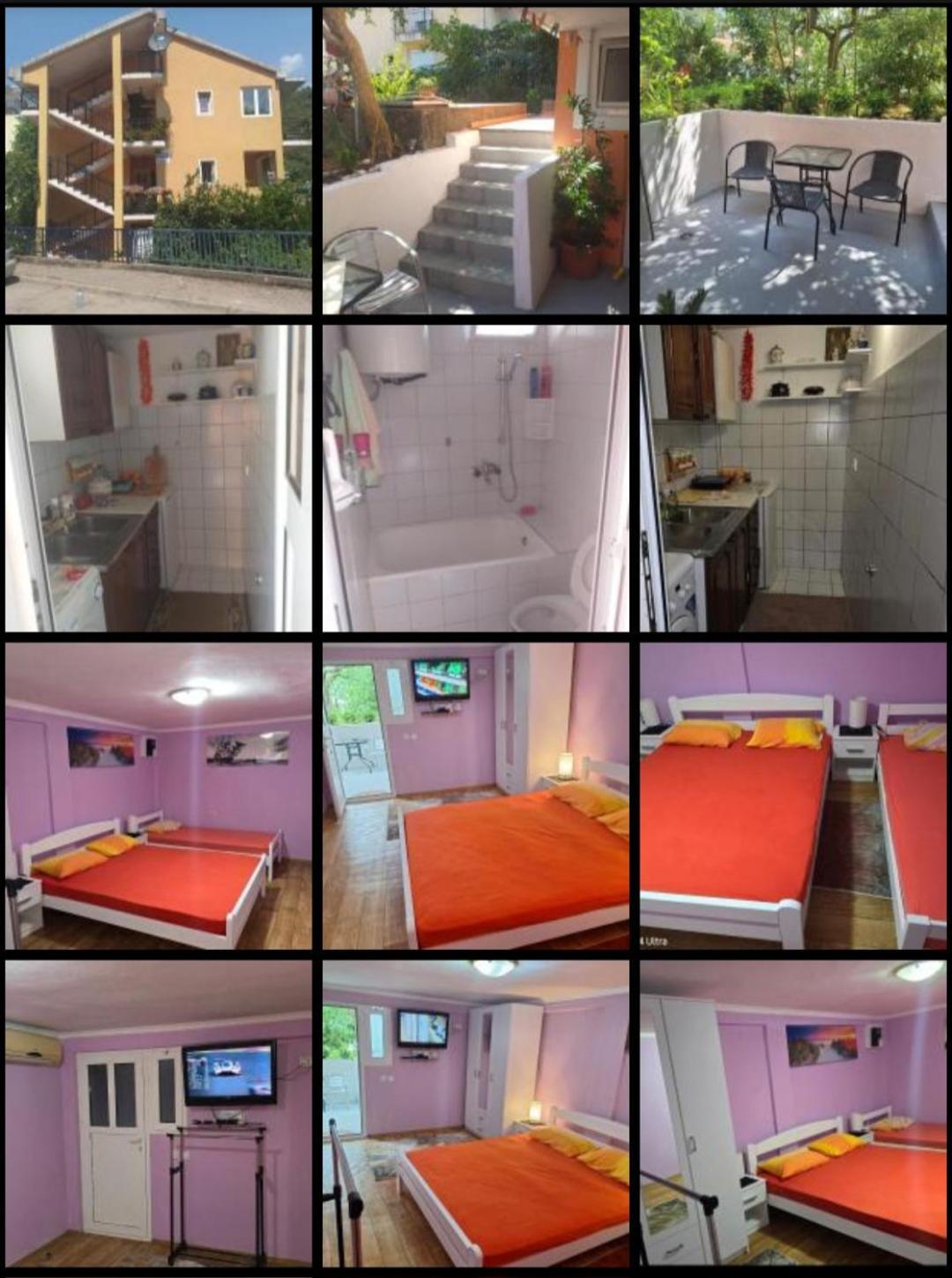 Guesthouse Djacic Budva Exterior foto